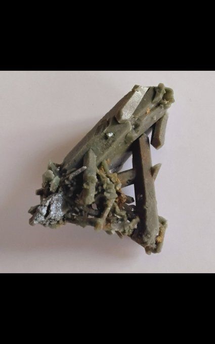 Cristaux de quartz chlore