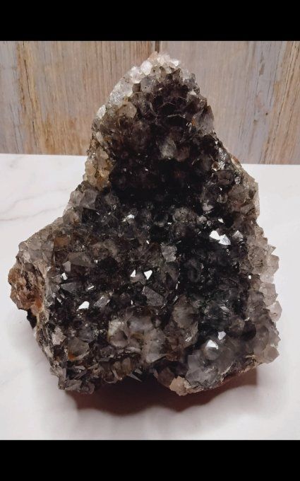 Quartz manganèse cristaux